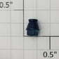S-Helper 1493-02-03-DB Assembled Dark Blue Short Smoke Stack