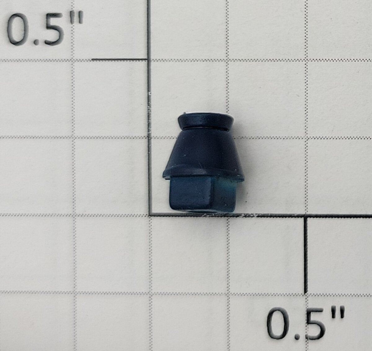 S-Helper 1493-02-03-DB Assembled Dark Blue Short Smoke Stack