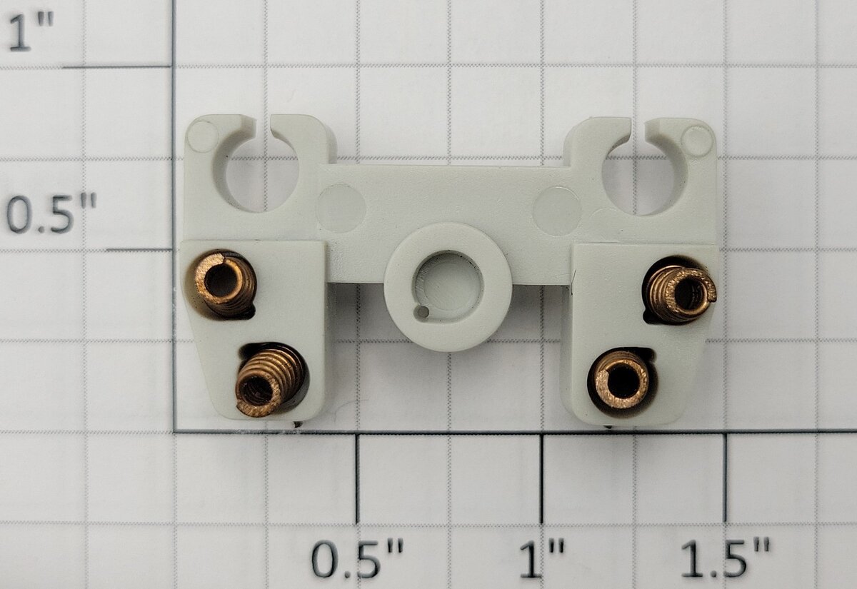 S-Helper 661-16-05-S Unpainted Switcher Contact Spring Holder with Springs