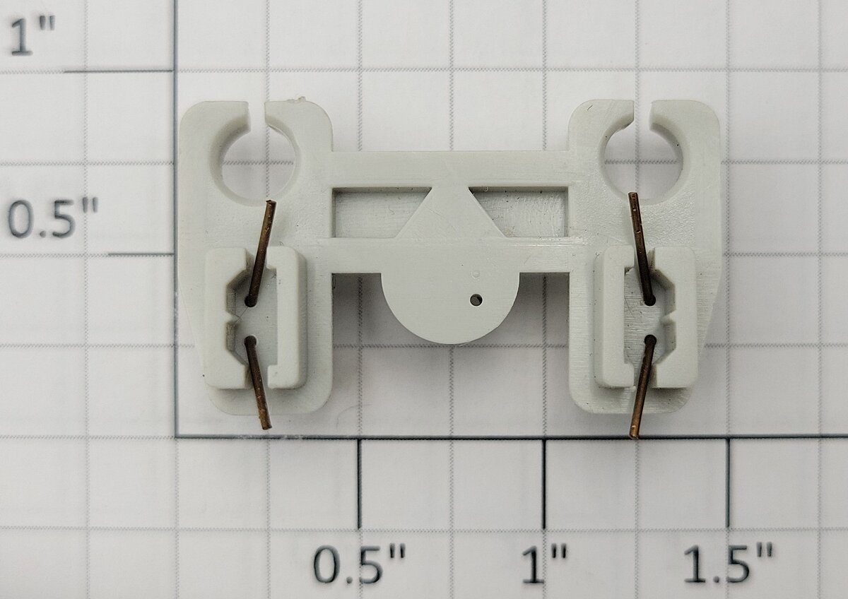 S-Helper 661-16-05-S Unpainted Switcher Contact Spring Holder with Springs