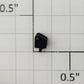S-Helper 1278-04-04-BL Hopper Black Plastic Centerbeam Bracket