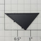 S-Helper 1278-06-07-BK Black Plastic Bay Offset Divider