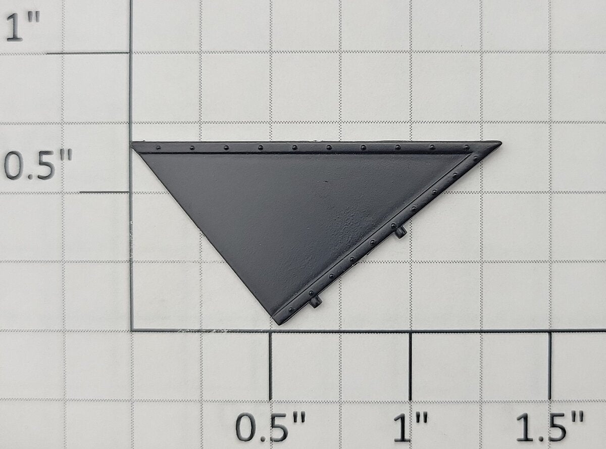 S-Helper 1278-06-07-BK Black Plastic Bay Offset Divider