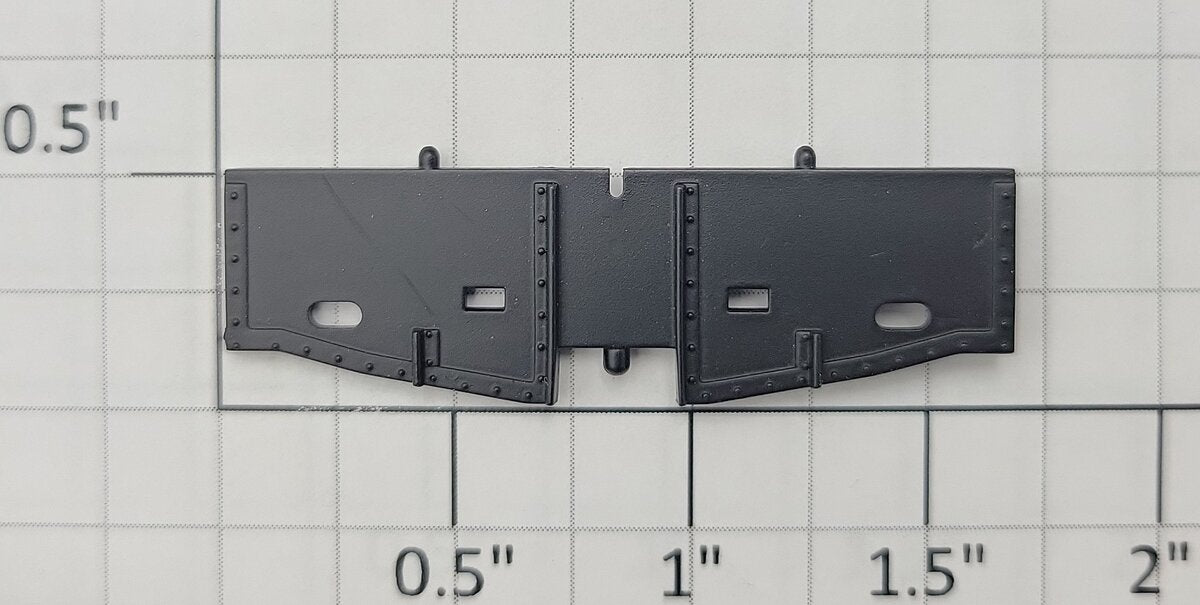 S-Helper 1278-04-01-BK Black Plastic Vertical Bolster
