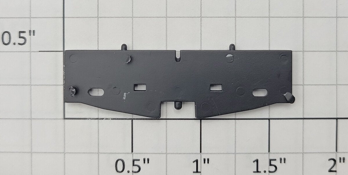 S-Helper 1278-04-01-BK Black Plastic Vertical Bolster