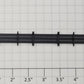 S-Helper 1278-04-03-BK Black Plastic Hopper Roofwalk
