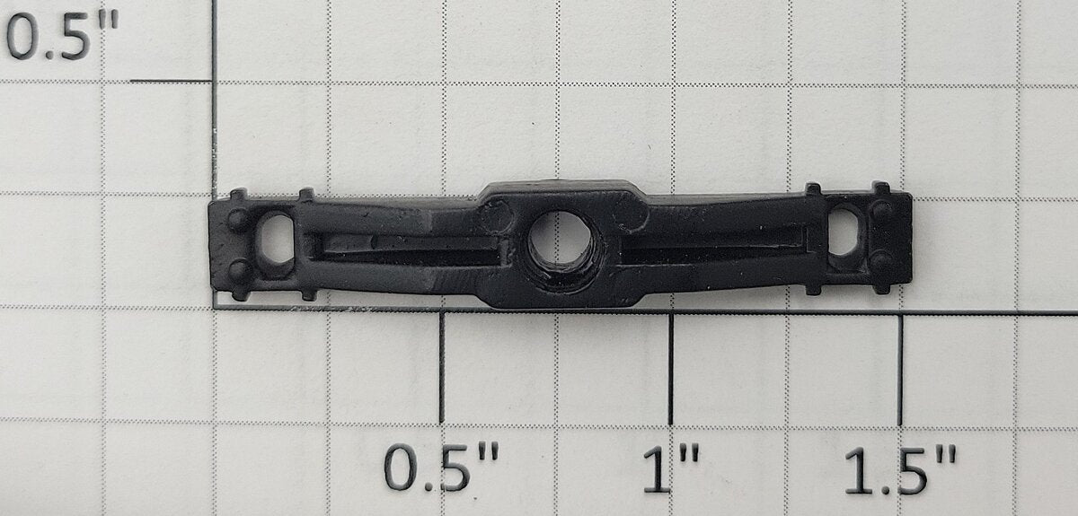S-Helper 652-05-04 S Scale Black Metal Freight Truck Bolster