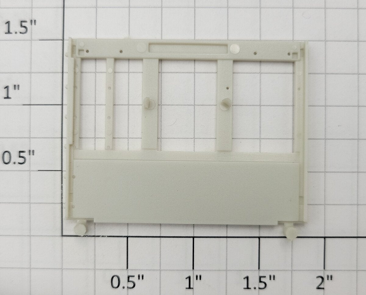 S-Helper 1278-HB-END Unpainted Plastic Hopper Body A End