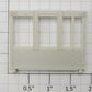 S-Helper 1278-HB-END Unpainted Plastic Hopper Body A End