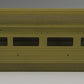Lionel 2531-12 O Gauge Painted Olive Green Aluminum Observation Car Shell