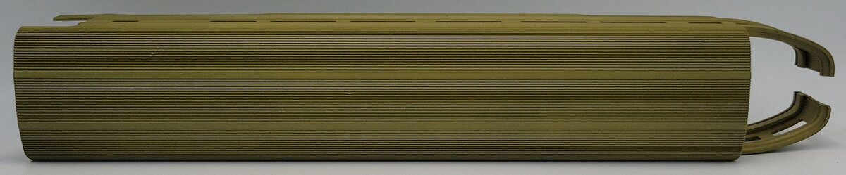 Lionel 2531-12 O Gauge Painted Olive Green Aluminum Observation Car Shell