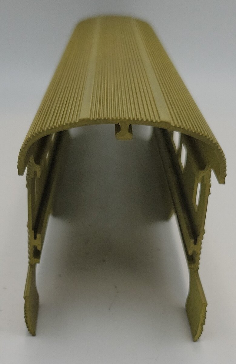 Lionel 2531-12 O Gauge Painted Olive Green Aluminum Observation Car Shell