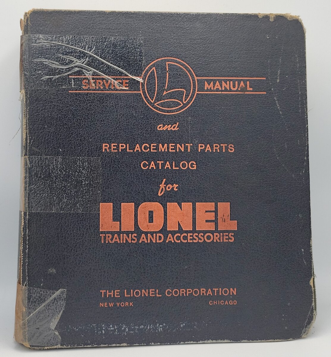 Lionel 1949-A Lionel Service Manual & Replacement Parts Catalog Year 1949