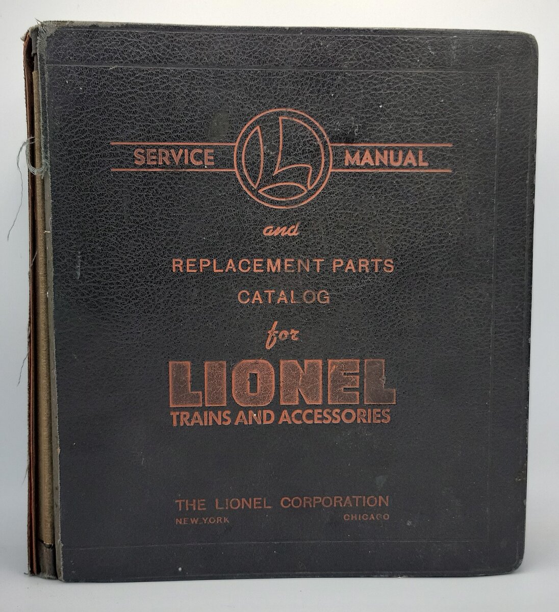 Lionel 1949-B Lionel Service Manual & Replacement Parts Catalog Incomplete 1949