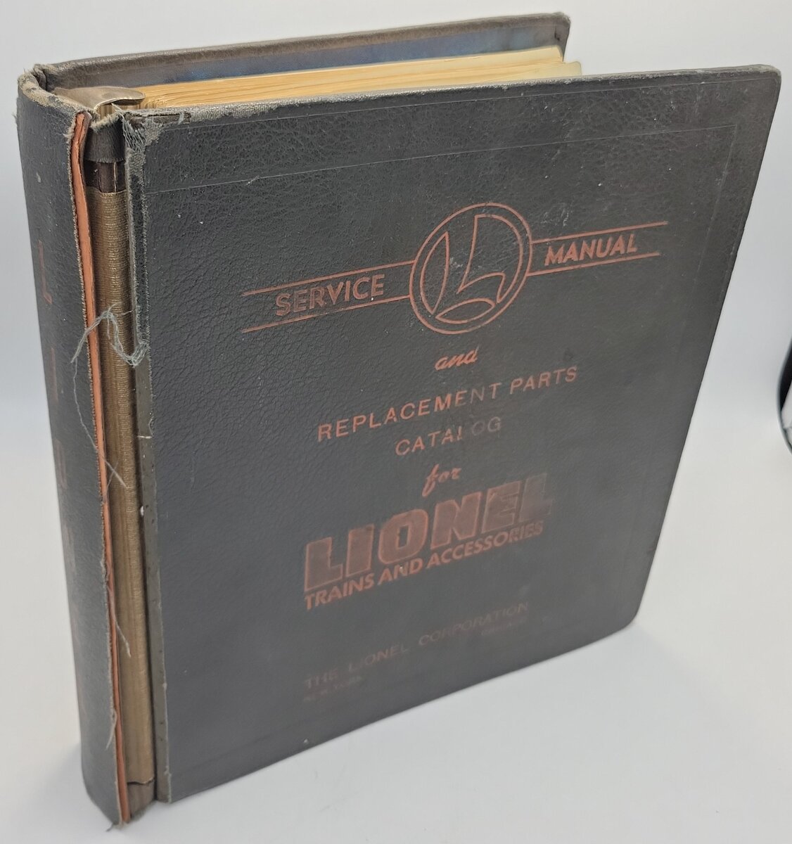 Lionel 1949-B Lionel Service Manual & Replacement Parts Catalog Incomplete 1949