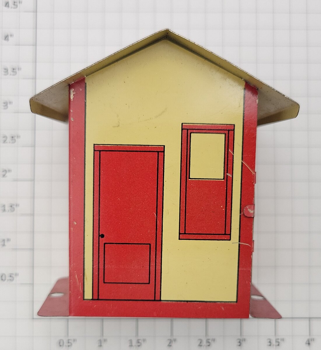 American Flyer 1947-925X Vintage Gilbert Erector Tinplate Metal Shed