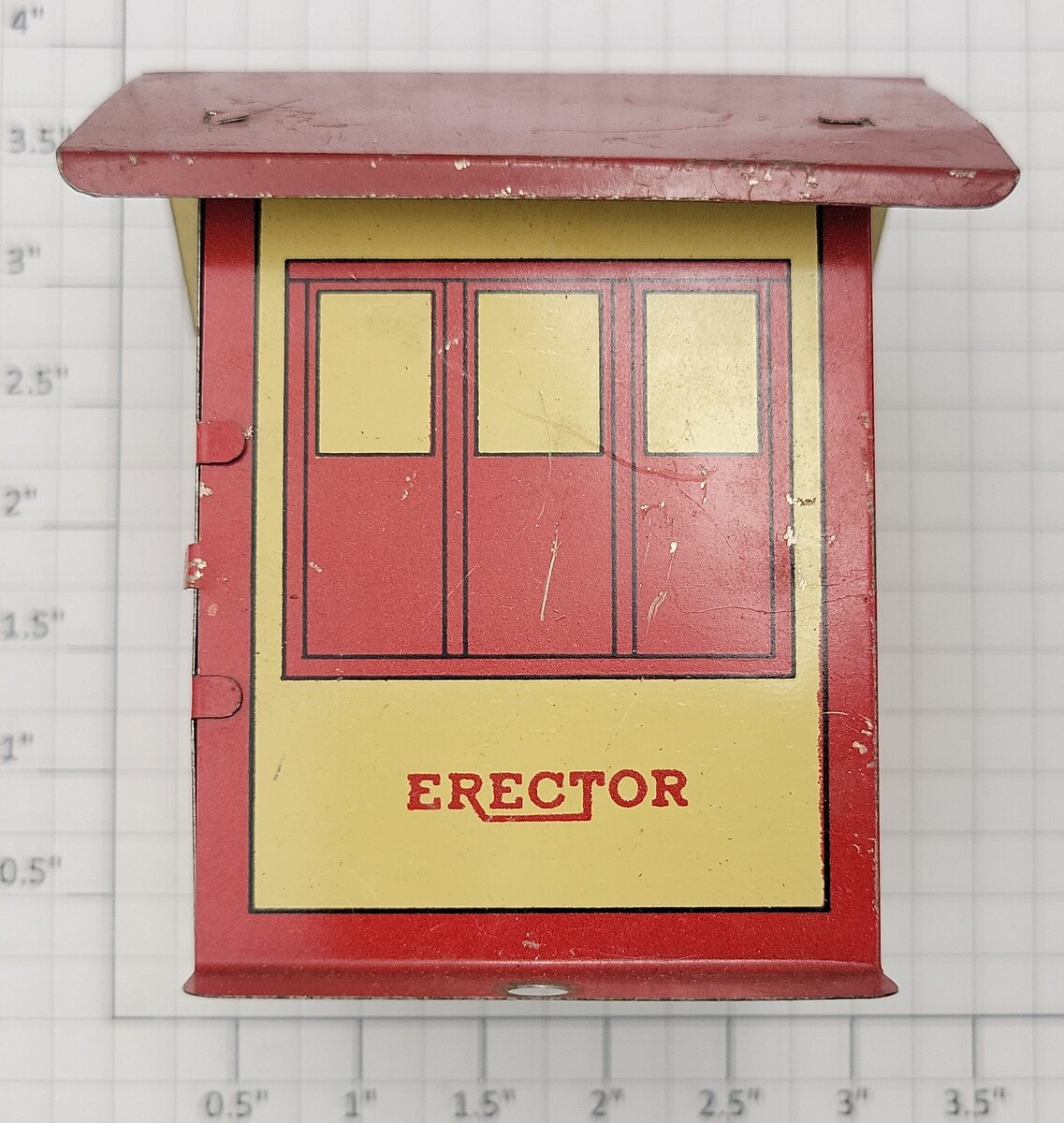 American Flyer 1947-925X Vintage Gilbert Erector Tinplate Metal Shed