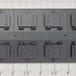 S-Helper 1278-05-10-BK Black Hopper Roof Assembly with Hatch Covers