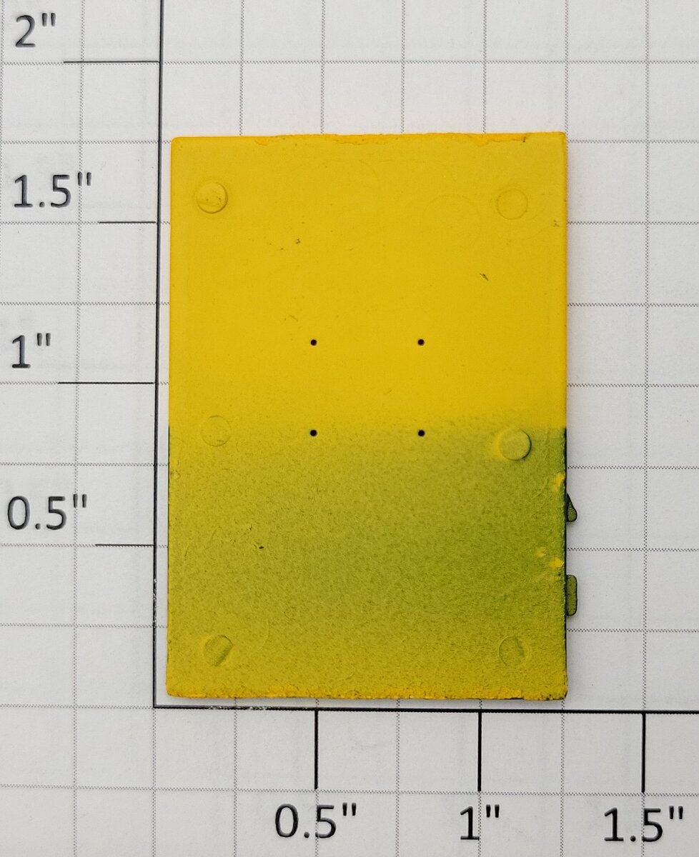 S-Helper 652-03-GY Green / Yellow Box Car Door without Panel