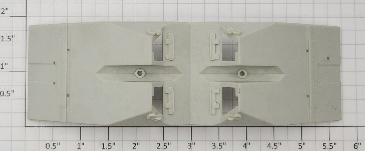 S-Helper 1278-08-02 Unpainted Plastic Underframe / Hopper Bottom