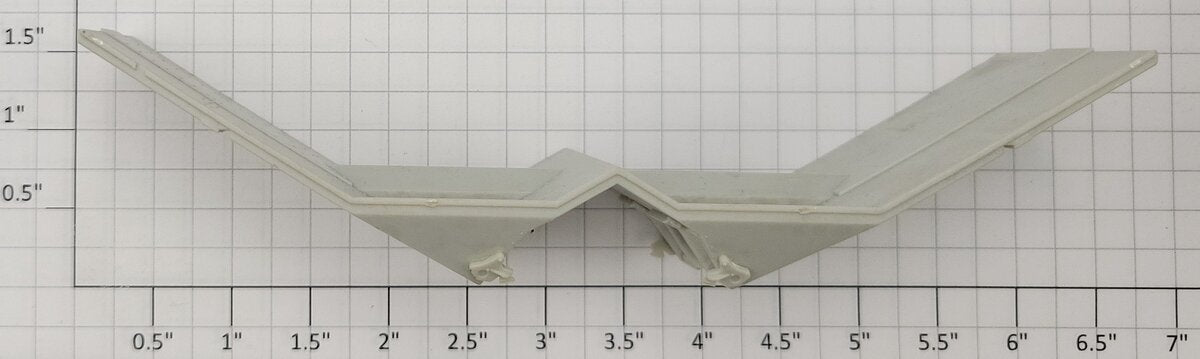 S-Helper 1278-08-02 Unpainted Plastic Underframe / Hopper Bottom