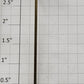 Lionel 211-15 3/4" Early Brass Brake Wheel with 3" Shaft #200-500 Series