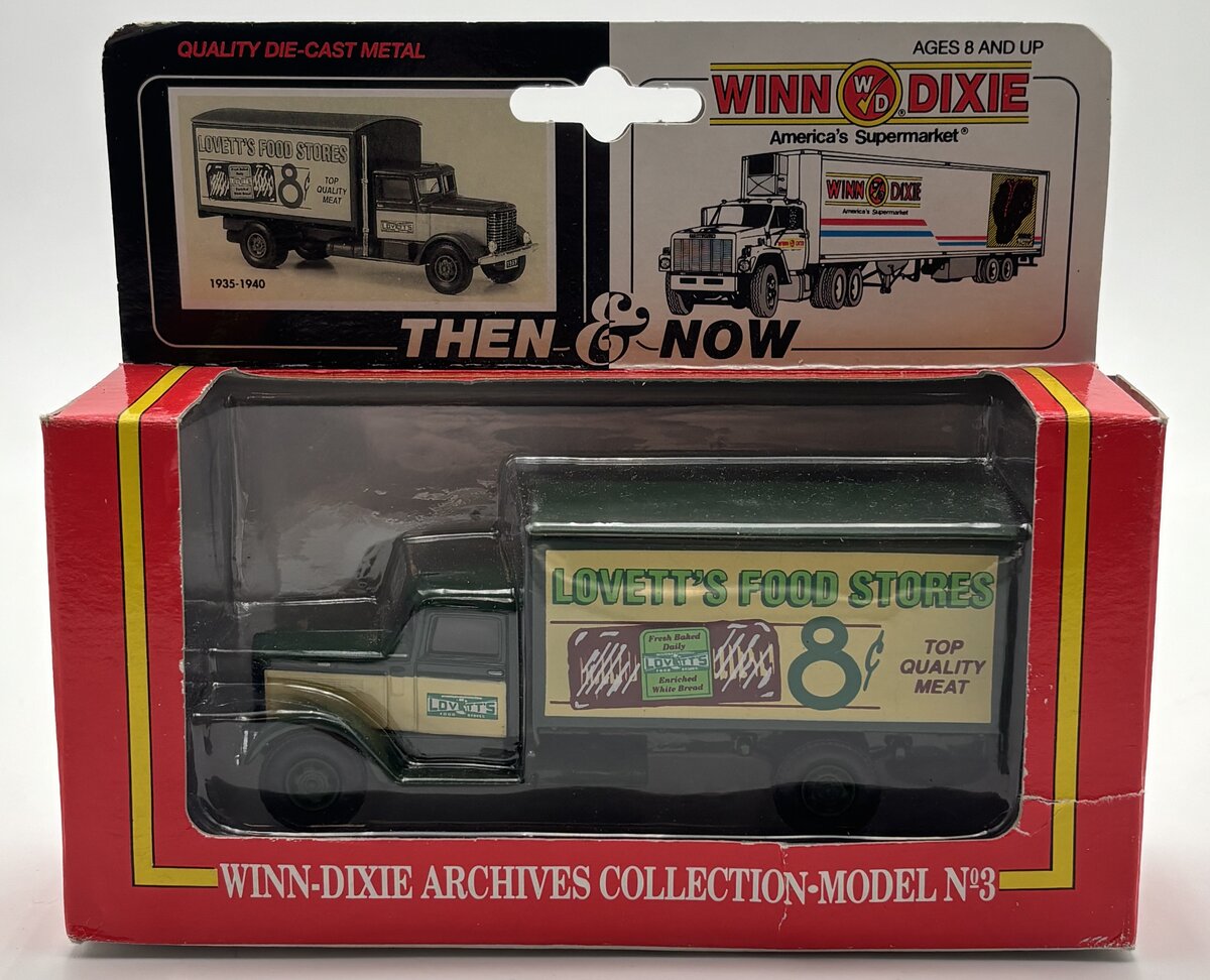 Winn Dixie L03014 1:64 Lovett's Food Stores Peterbilt Model 260