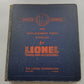Lionel 20-1143 Service Manual and Replacement Parts Catalog