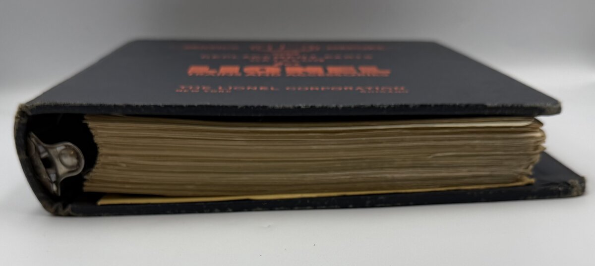 Lionel 20-1217 Service Manual & Replacement Parts Catalog