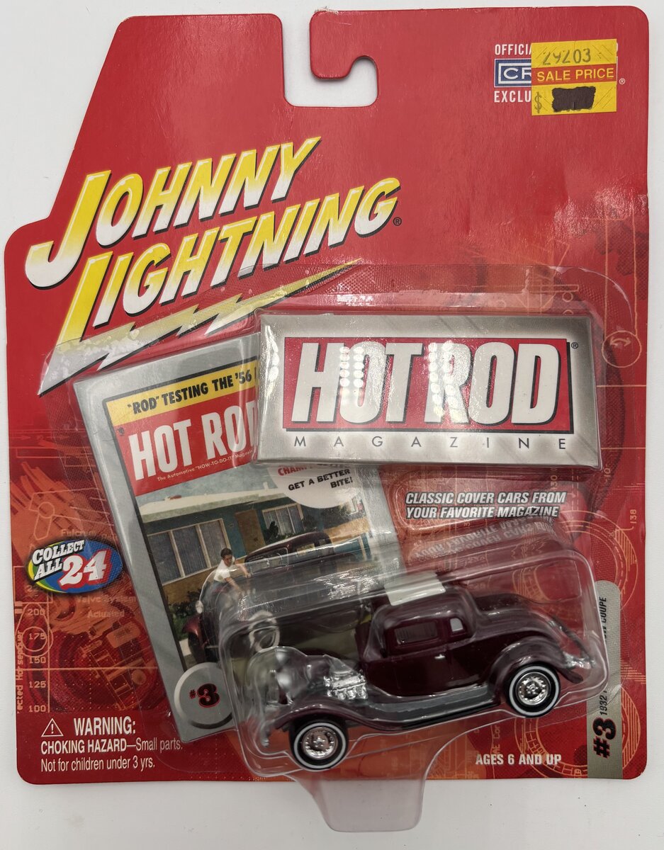 Johnny Lightning 292-03 1:64 1932 Ford 5-Window Coupe