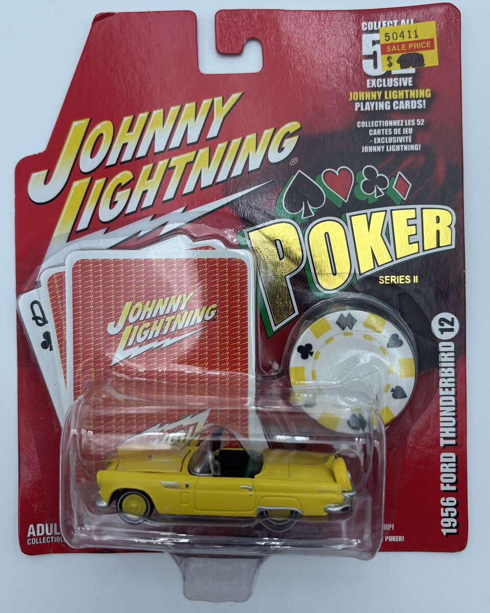 Johnny Lightning 50401 1:64 1956 Ford Thunderbird