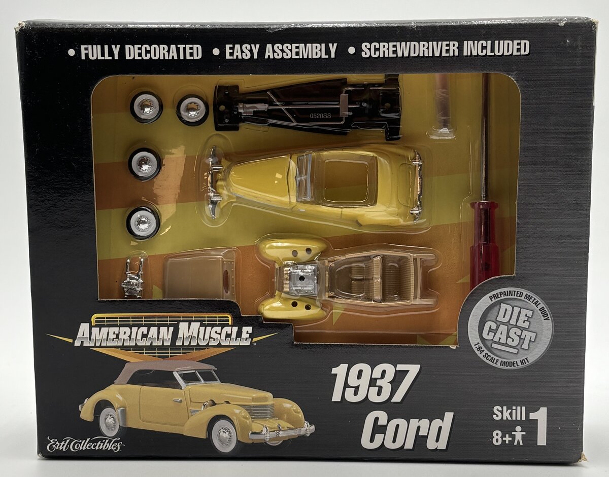Ertl 30301 1:64 American Muscle 1937 Cord Die-Cast Model Kit