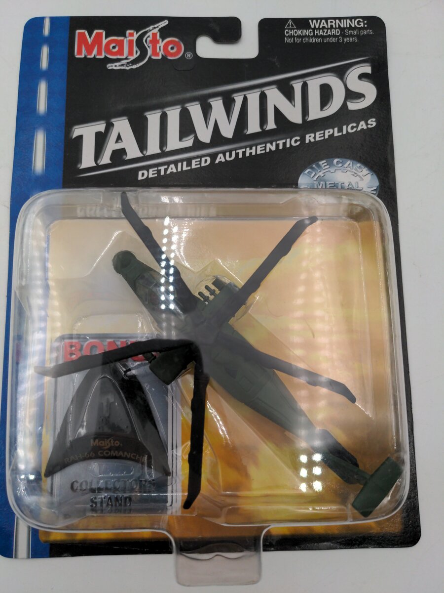 Maisto RAH-66 Tailwinds Comanche United States Army Helicopter