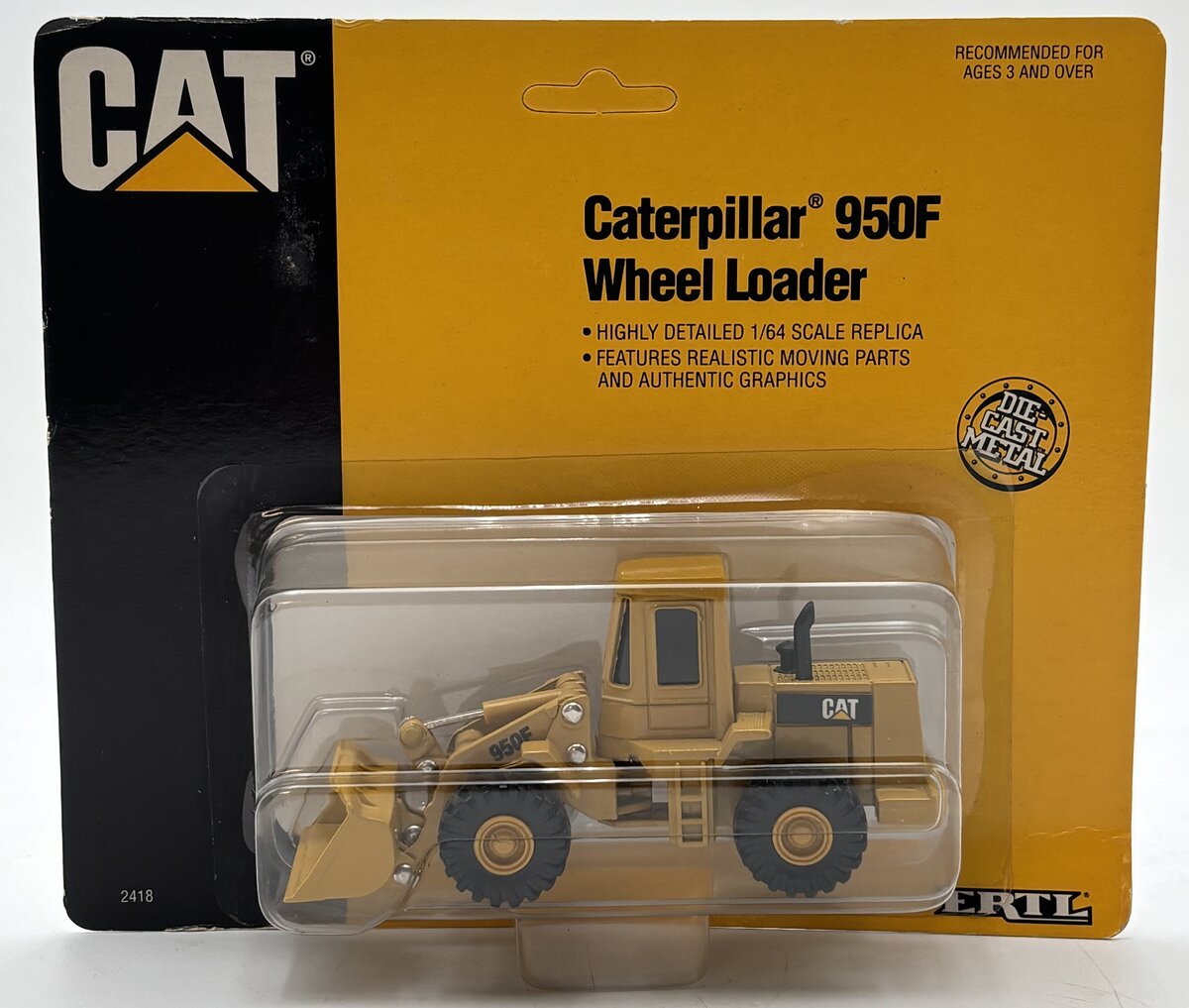 Ertl 2418 1:64 CAT 950F Wheel Loader