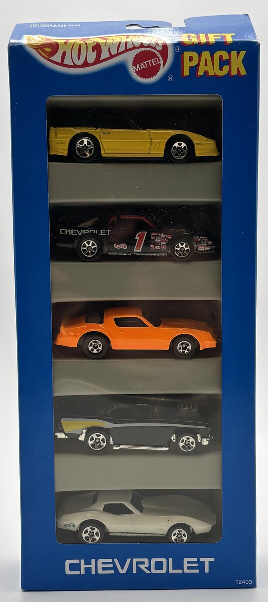 Hot Wheels 12403 1:64 Chevrolet Gift Pack (Pack of 5)