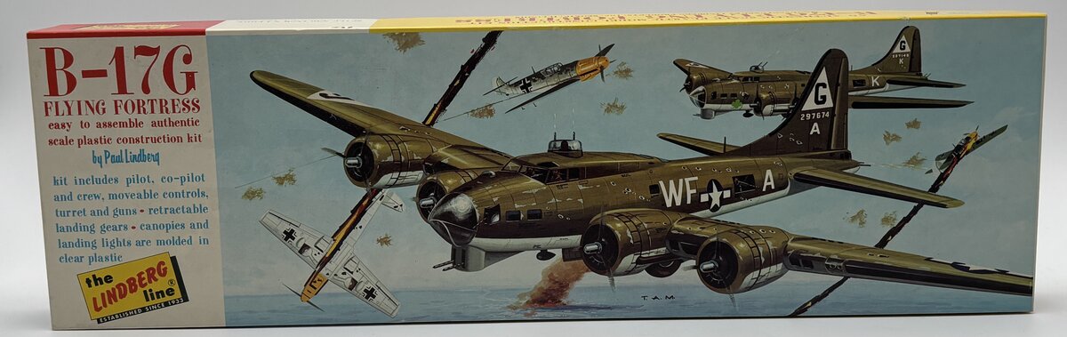 Lindberg 574 1:64 B-17G Flying Fortress