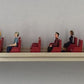 Lionel 10521-26 Tan Passenger Car Interior with Restrooms
