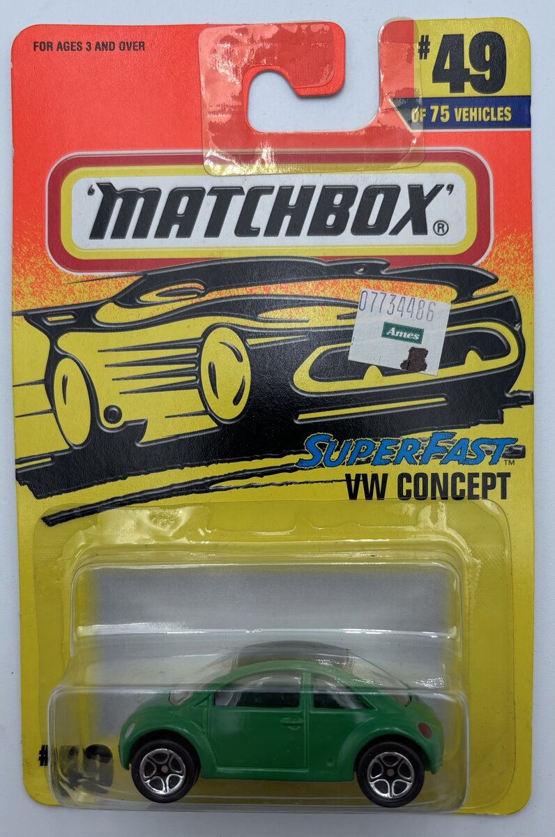 Matchbox 1:64 Super Fast VW Concept #49