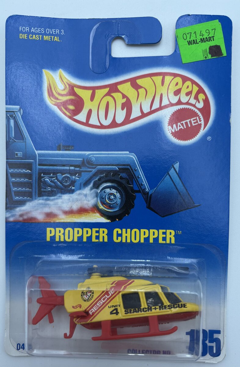 Hot Wheels 0492 1:64 Propper Chopper #185