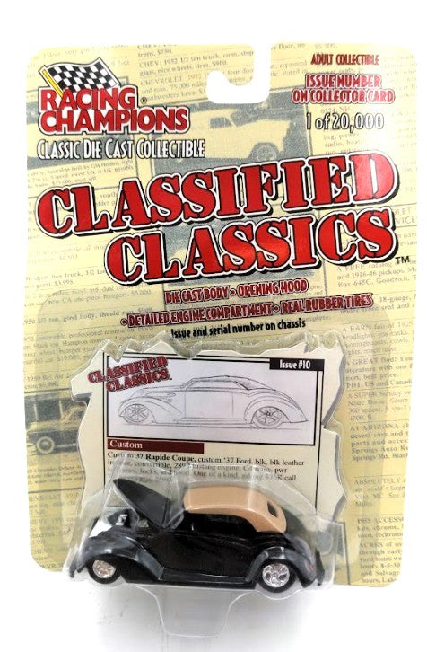 Racing Champions 98905 1:64 Classified Classics Custom '37 Ford Rapide Coupe