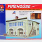 Life Like 1390 HO Scale Hampden #46 Fire Engine House Building Kit