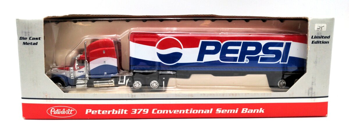 Liberty Classic 32608 1:64 Peterbuilt 379 Conventional Semi Bank