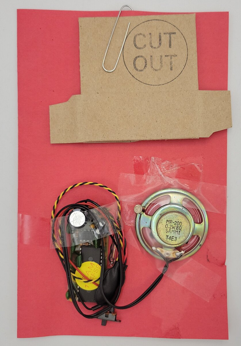 Ram Track 114 9-18 Volt Crossing Bell PCB Circuit Board w/ 2