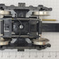 Acme 0522-10 G Scale Black Plastic 4 Spiral Back Metal Wheel Archbar Truck
