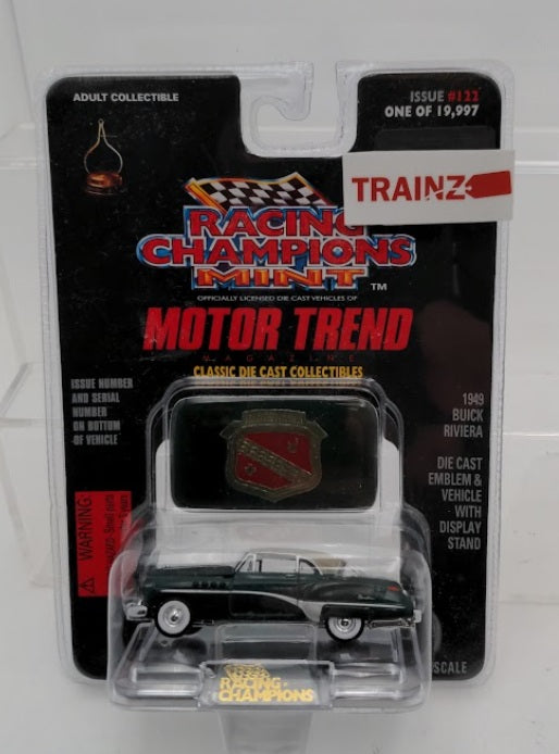 Racing Champions 08194 1:64 Scale #122 Green/Gray 1949 Buick Riviera Die Cast