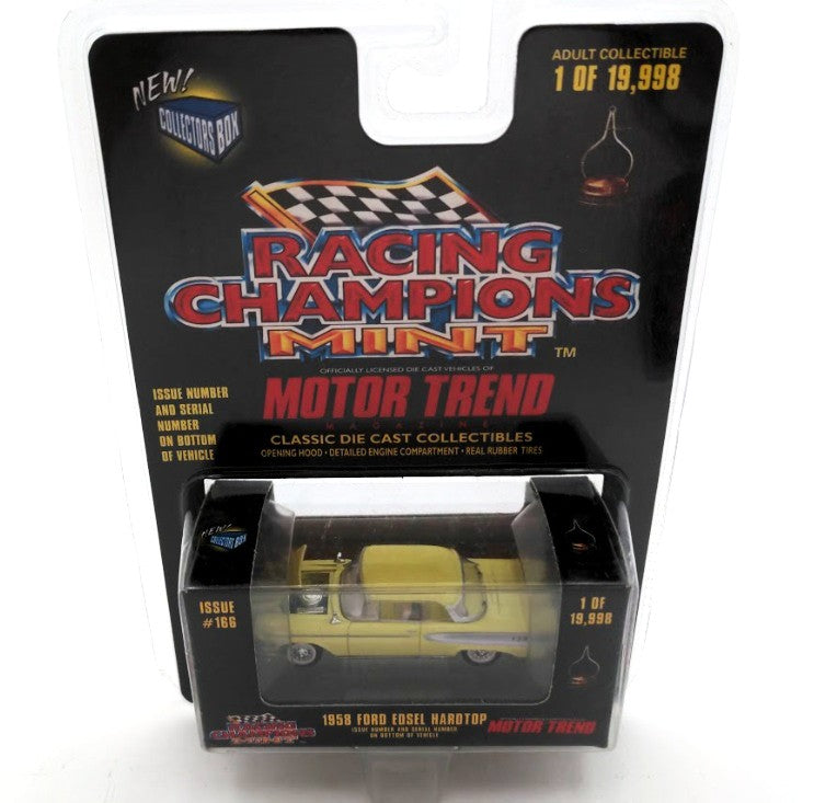 Racing Champions 08136-2 1:65 Scale Yellow #166 1958 Ford Edsel Hardtop Diecast