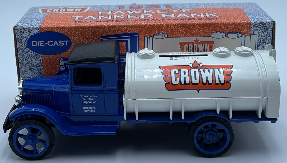 Ertl 9652 1:34 Crown 1931 Hawkeye Tanker Bank