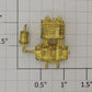 Acme 0526-110 O Gauge Solid Brass Steam Loco Oil Lubricator