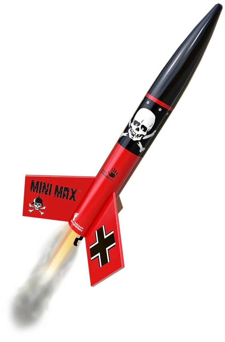 Estes 5337 Mini Der Red Max Starter Set