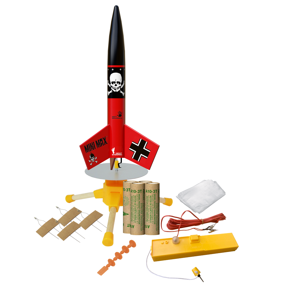 Estes 5337 Mini Der Red Max Starter Set